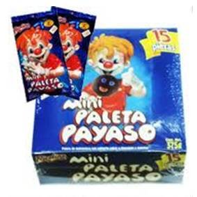 Mini Paleta Payaso 15 Pieces Marshmallow With Chocolate Flavored Coating and Gummies logo