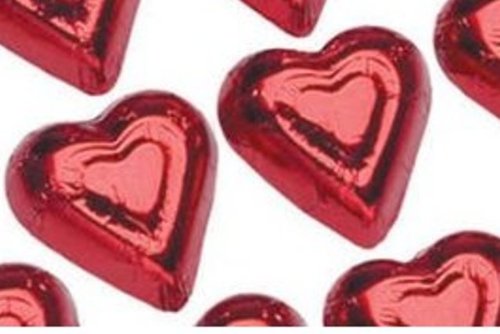 Mini Red Hearts Milk Chocolate (1 Lb – Approx 60 Pcs) logo