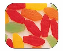 Mini Swedish Fish Gummi Gummy Candy 1 Pound Bag logo