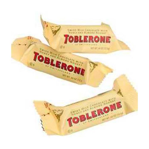 Mini Toblerone Chocolate Fun Size Bars 48 Count logo