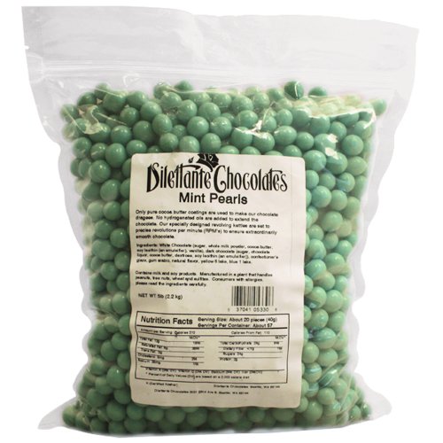 Mint Dropz In Premium Chocolate – 5lb Bulk Bag – By Dilettante logo