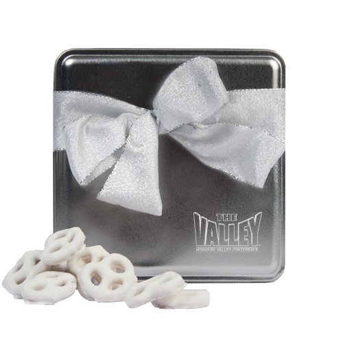 Missouri Valley Frosted Twisted Goodness Silver Medium Tin ‘official Logo Engraved’ logo