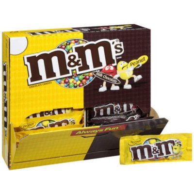 M&m Chips, Plain and Peanut, 48 Ounce logo