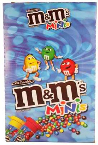 M&m King Size Minis Mega Tube 24ct logo