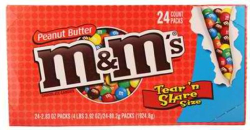 M&m King Size Peanut Butter 24ct logo