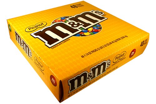 M&M Peanut 48 Packs logo