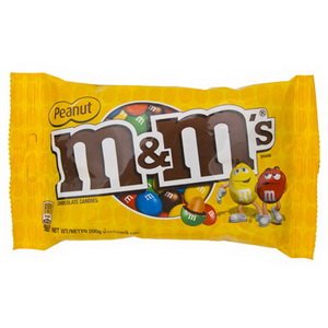 M&m Peanut Chocolate 200g. logo