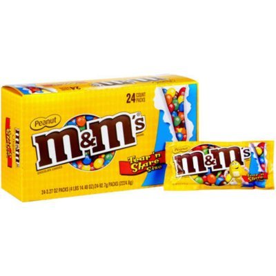 M&M Peanut King Size – 24 Ct. logo