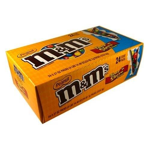 M&m Peanut King Size (Pack of 24) logo