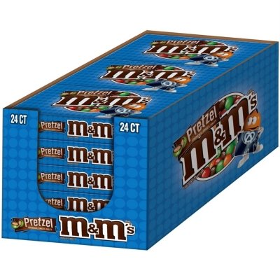 M&M – Pretzel, 1.14 Oz Bag, 24 Count logo