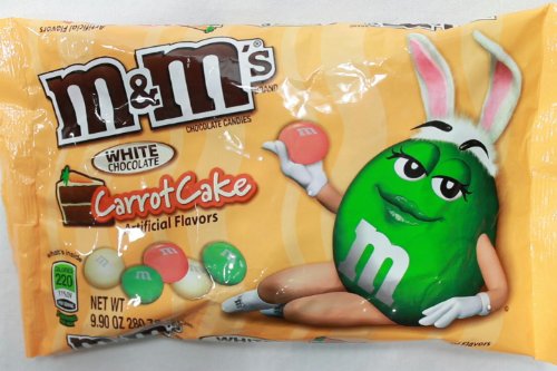 M&M’s Carrot Cake White Chocolate Easter Limited Edition Candy 9.9oz (3 Bags) logo