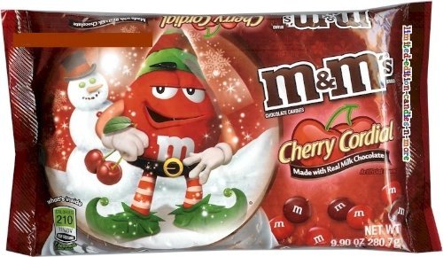 M&m’s Cherry Cordial Limited Edition 9.90 Oz Bag logo