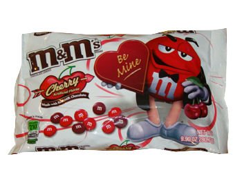 M&m’s Cherry Flavored Chocolate Candies (1) 9.90 Oz Bag logo