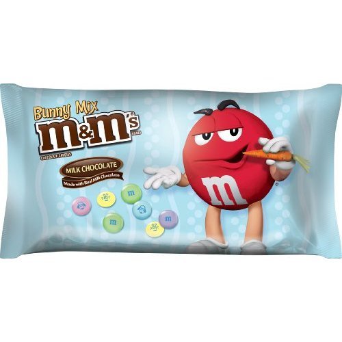 M&M’s Chocolate Candies Pastel Bunny Mix, Milk Chocolate, 12.6 ounce Packages (Pack of 3) logo