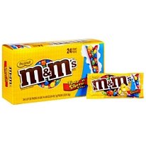 M&m’s Chocolate Candies, Peanut, King Size, 3.27 Oz, 24-count (Pack of 1) logo