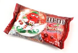 M&M’s Christmas Cherry Cordial’s 9.90 Oz, 2 Bags logo