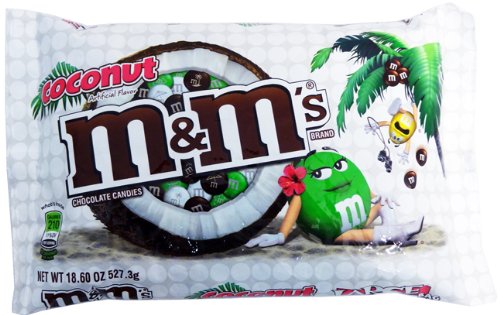 M&m’s Coconut Candies Large 18.6 Ounce Bag (Pack of 6) logo