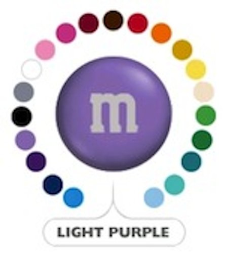 M&m’s Light Purple Milk Chocolate Candy 1lb Bag logo