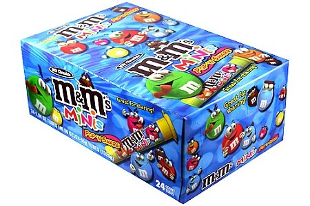 M&M’s Minis Milk Chocolate Candies Mega: 24 Ct logo