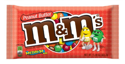 M&M’s Peanut Butter Candy (Pack of 2 Bags)11.4 Oz Each logo