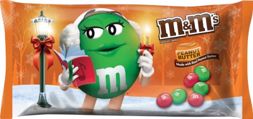 M&m’s Peanut Butter Chocolate Candies For The Holidays, 11.4 ounce (Pack of 6) logo