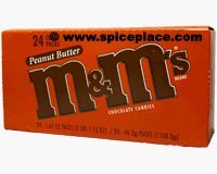 M&m’s, Peanut Butter Chocolate Candy 24 Bags Sku 4 logo
