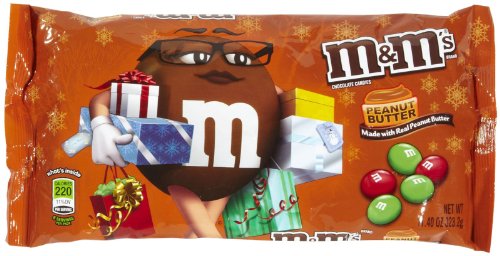 M&m’s Peanut Butter Christmas 11.4 Ounces logo