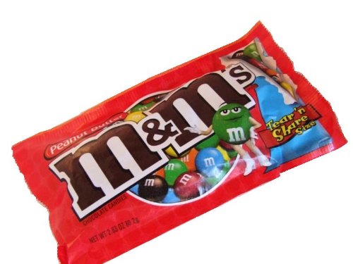 M&M’s Peanut Butter Tear N Share King Size 24 Pack logo