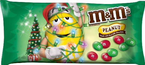 M&M’s Peanut Chocolate Candies For The Holidays, 12.6 ounce (Pack of 2) logo