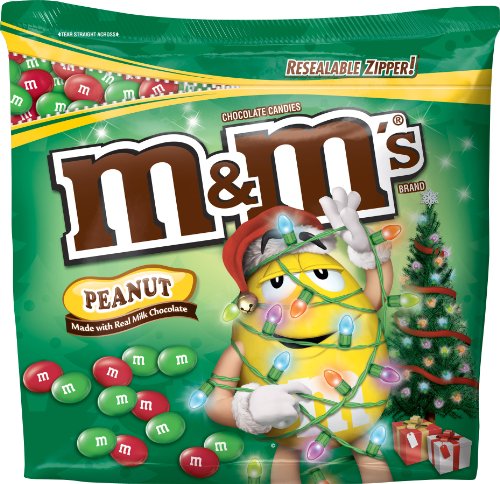 M&m’s Peanut Chocolate Candies For The Holidays, 42-ounce logo