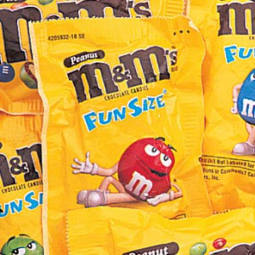 M&m’s Peanut Fun Snack Size Packets 5lb Bag logo