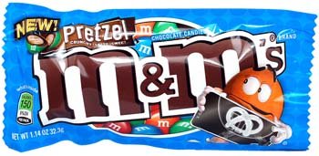 M&m’s Pretzel Chocolate Candies 1.14 Oz logo