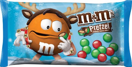 M&m’s Pretzel Chocolate Candies For The Holidays, 9.9 ounce (Pack of 6) logo