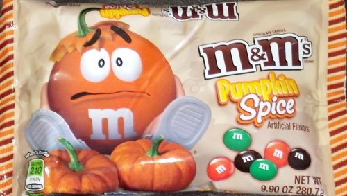 M&m’s Pumpkin Spice Flavored Chocolate Candies, 9.90 Oz. Bag (Pack of 4) logo