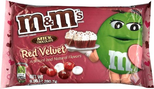 M&m’s Red Velvet Milk Chocolate Candy 9.90 Oz (2 Pack) logo