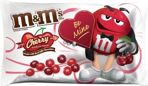 M&M’s Valentine’s Chocolate Candies, Cherry, 9.9 ounce Packages (Pack of 6) logo