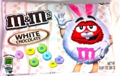 M&m’s White Chocolate Easter Candy 9.9oz logo