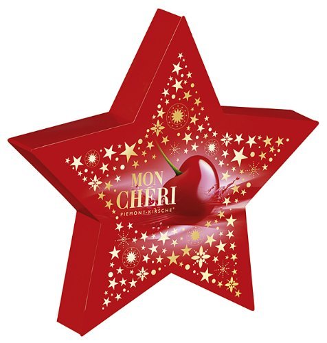Mon Cheri Chocolates Christmas Star 147g/5.185 Oz logo