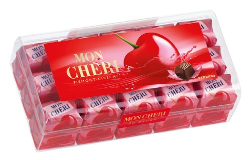 Mon Cheri Liquor Filled Chocolate Covered Cherries 30 Count logo