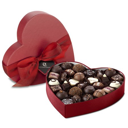 Moonstruck Chocolate 28pc Heart Collection logo