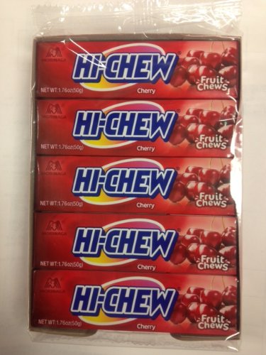 Morinaga Hi-chew Cherry Candy (display Of 10 Packs) logo