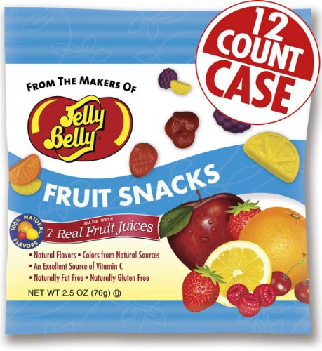 Mr. Jelly Belly Fruit Snacks 1.9 Lb Case logo