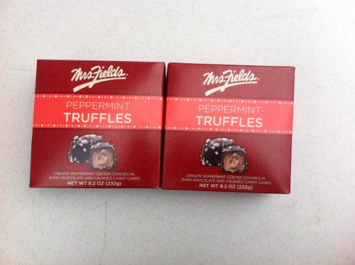 Mrs. Fields Peppermint Truffles 8.2oz.(2 Boxes) logo