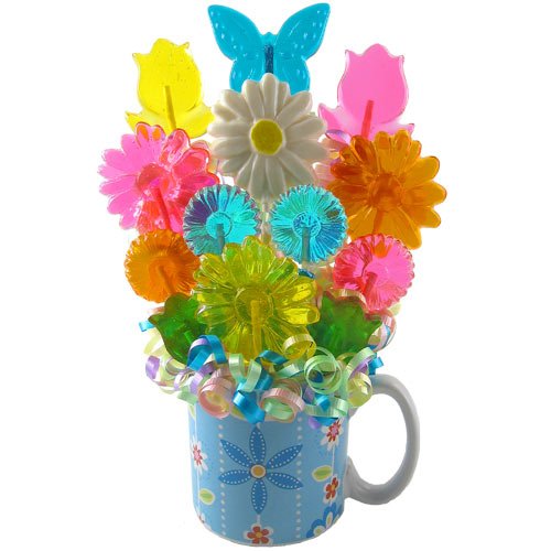 Mug Of Flowers Lollipop Bouquet logo