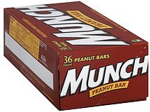 Munch Peanut Bar Pure Peanut Goodness! 36 Count Of 1.42 Oz Bars logo