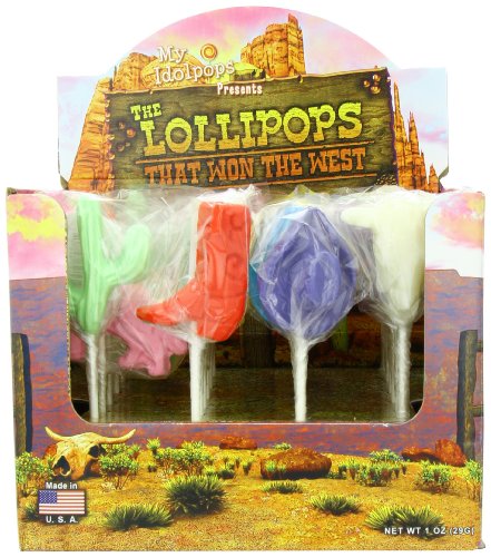 My Idol Pops Lollipops That Won The West, Assorted, 1 Ounce (Pack of 24) logo