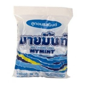 Mymint Fresh & Cool Mint Chewy Candy 100 Tablets From Thailand logo