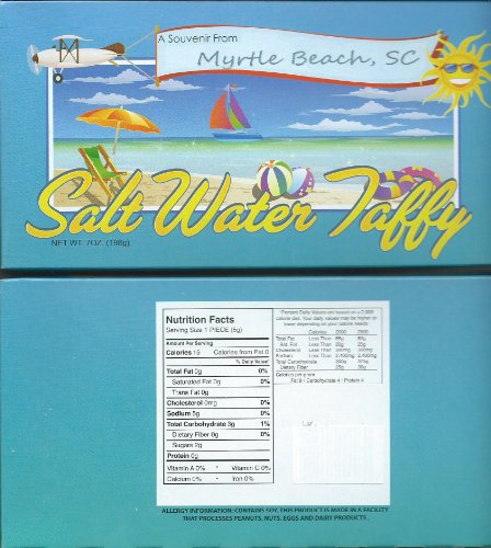 Myrtle Beach Salt Water Taffy [1 Box ] logo