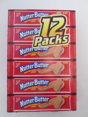 Nabisco Nutter Butter Sandwich Cookies Of 1.9 Oz – 12 Packs logo