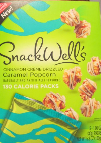 Nabisco Snackwell’s Cinnamon Creme Drizzled Caramel Popcorn, 5 Count logo